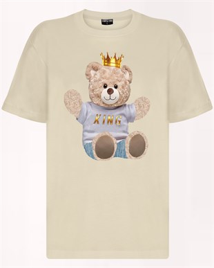PRINTED TEDDY BEAR tshirt