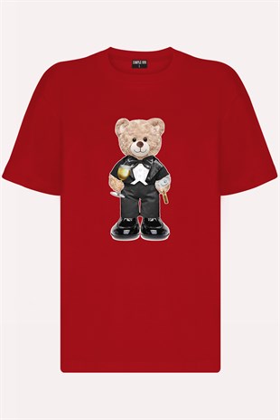 PRINTED TEDDY BEAR tshirt