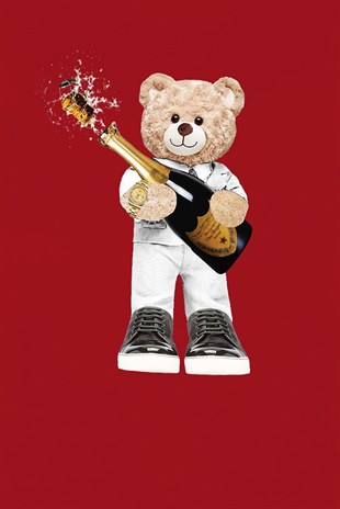 PRINTED TEDDY BEAR tshirt