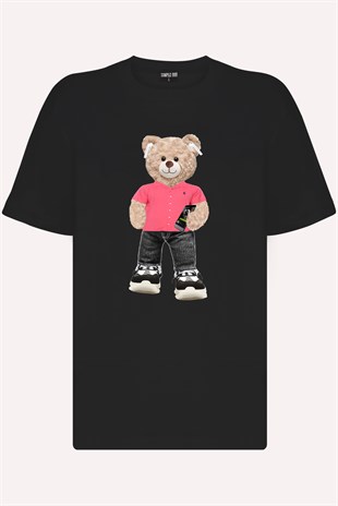 PRINTED TEDDY BEAR tshirt