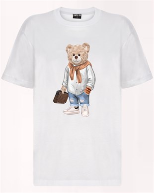 PRINTED TEDDY BEAR tshirt
