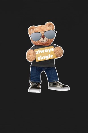 PRINTED TEDDY BEAR tshirt