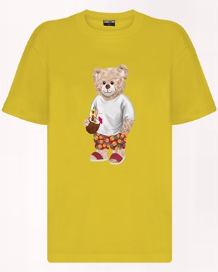 PRINTED TEDDY BEAR tshirt