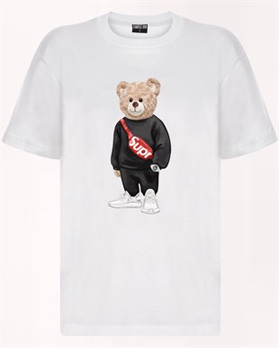 PRINTED TEDDY BEAR tshirt