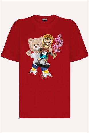 PRINTED TEDDY BEAR tshirt