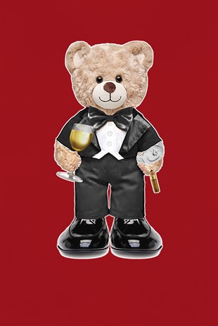 PRINTED TEDDY BEAR tshirt