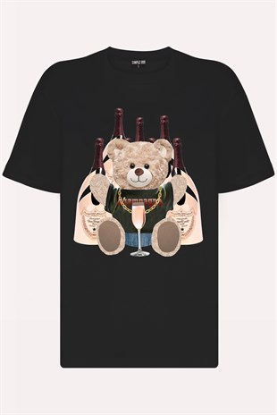 PRINTED TEDDY BEAR tshirt