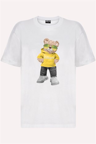 PRINTED TEDDY BEAR tshirt