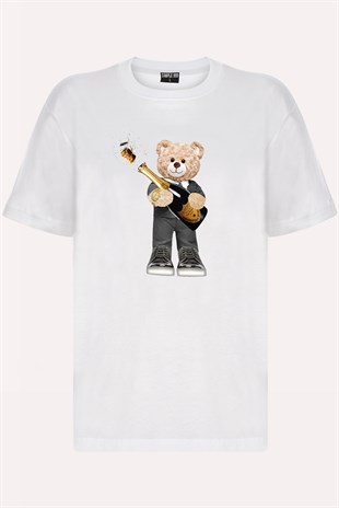 PRINTED TEDDY BEAR tshirt