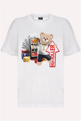 PRINTED TEDDY BEAR tshirt
