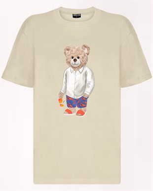 PRINTED TEDDY BEAR tshirt