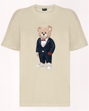 PRINTED TEDDY BEAR tshirt