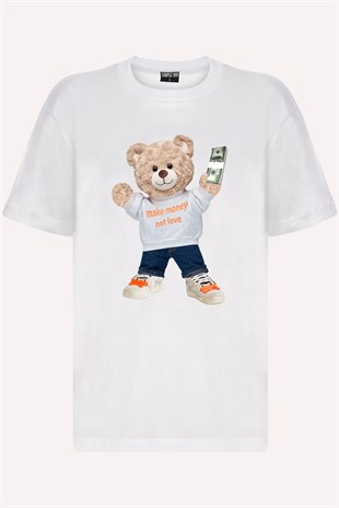 PRINTED TEDDY BEAR tshirt