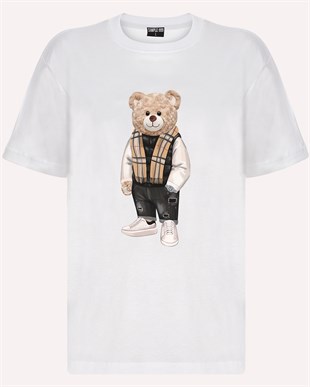 PRINTED TEDDY BEAR tshirt
