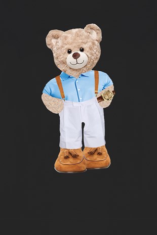 Teddy Printed Unisex Tshirt (Siyah)