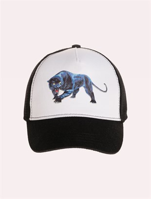 Velvet Panther Patch Hat