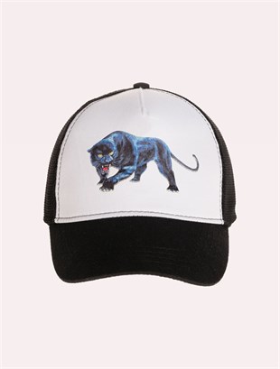 Velvet Panther Patch Hat