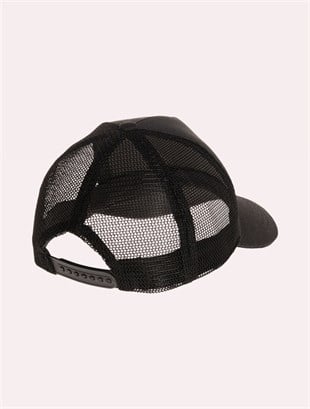 Velvet Shark Patch Hat