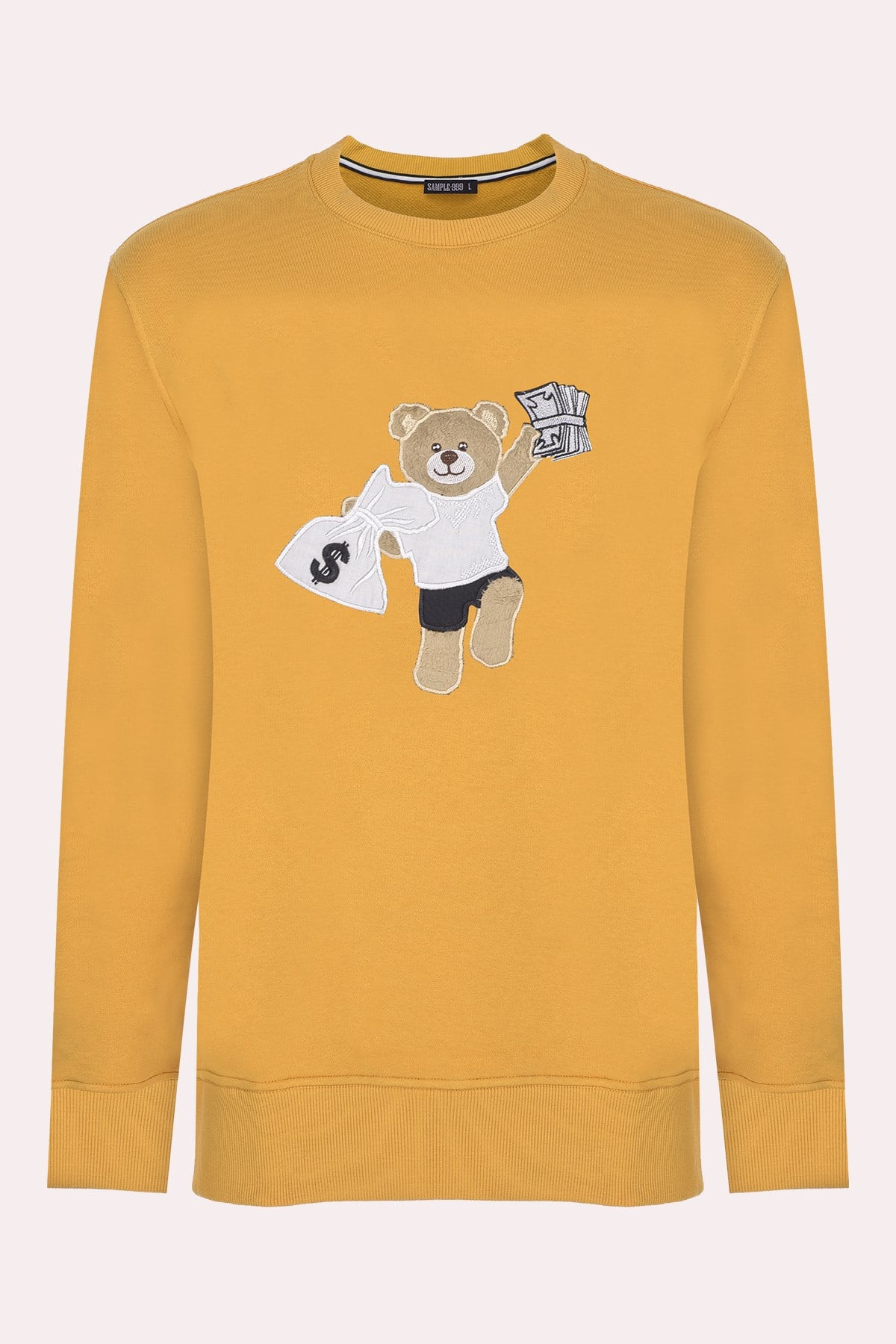 EMBROIDERED TEDDY BEAR sweatshirt