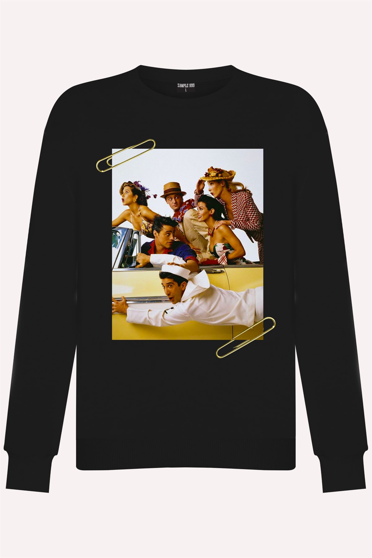 PRINTED FRIENDS' sweatshirt