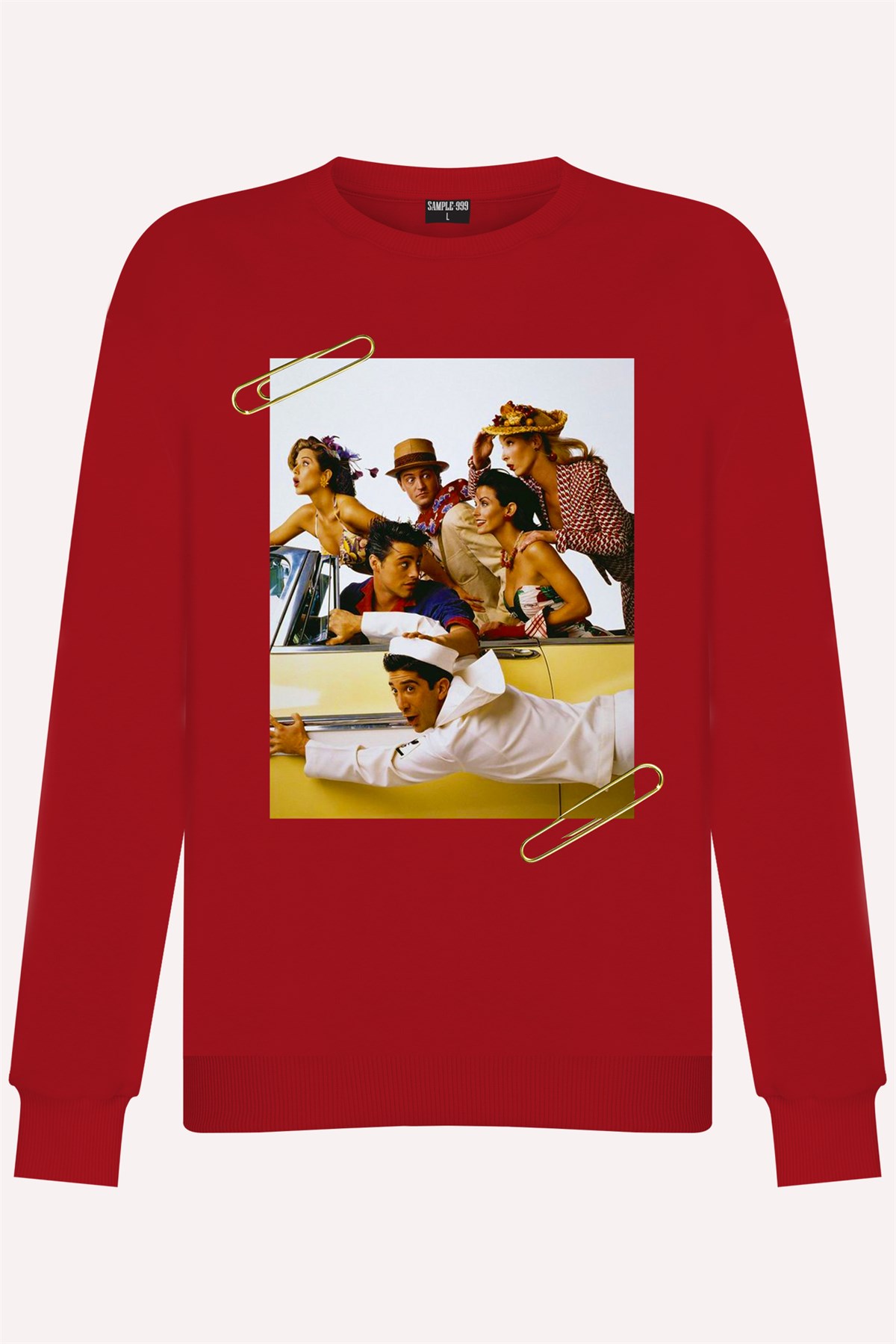 PRINTED FRIENDS' sweatshirt