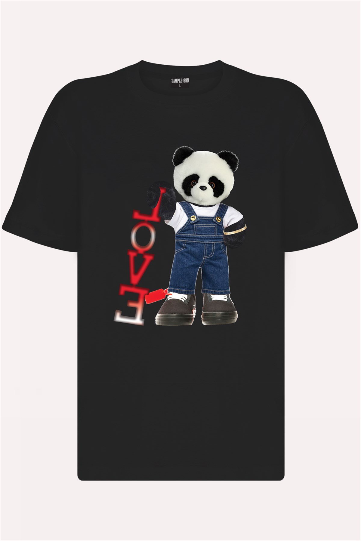 PRINTED PANDA tshirt
