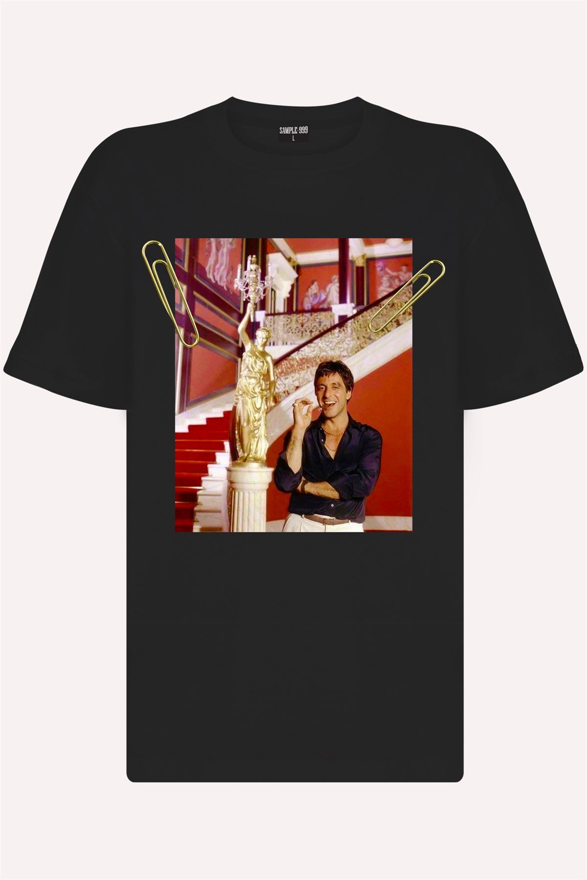 PRINTED SCARFACE' tshirt