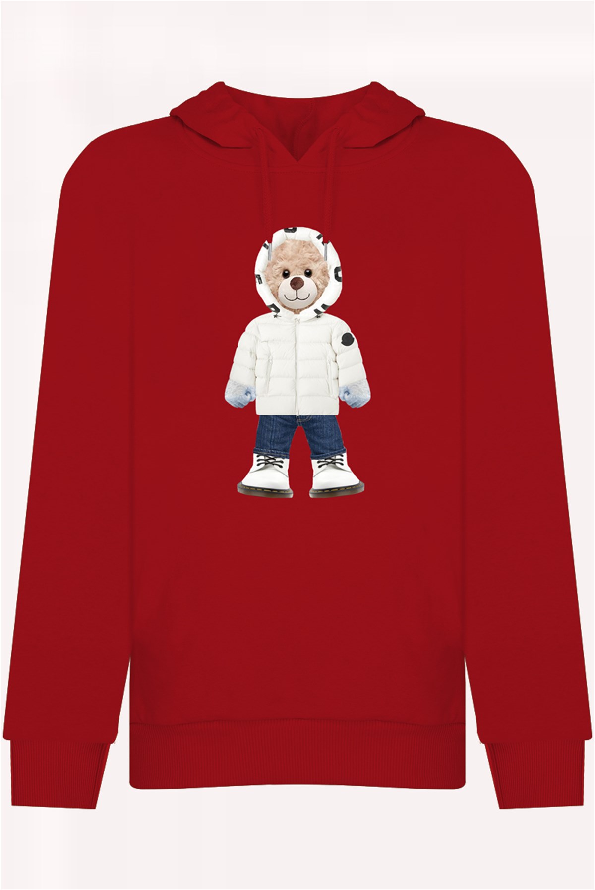 PRINTED TEDDY BEAR  hoodie