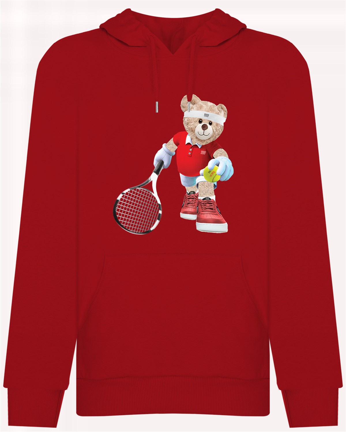 PRINTED TEDDY BEAR  hoodie