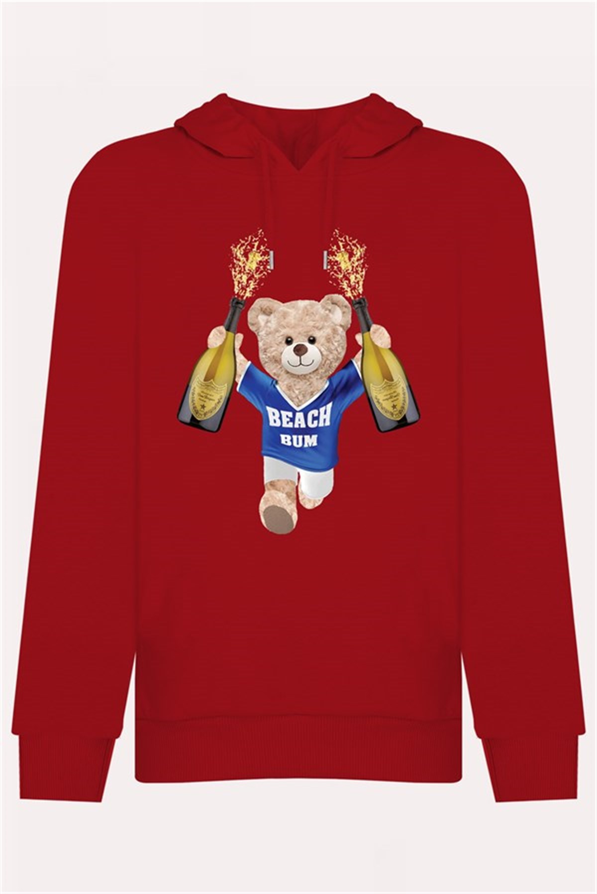 PRINTED TEDDY BEAR hoodie