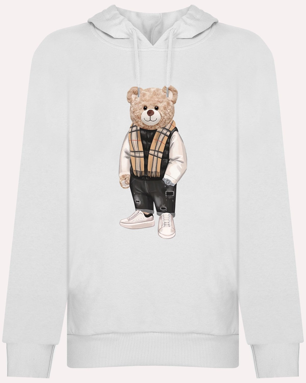 PRINTED TEDDY BEAR hoodie