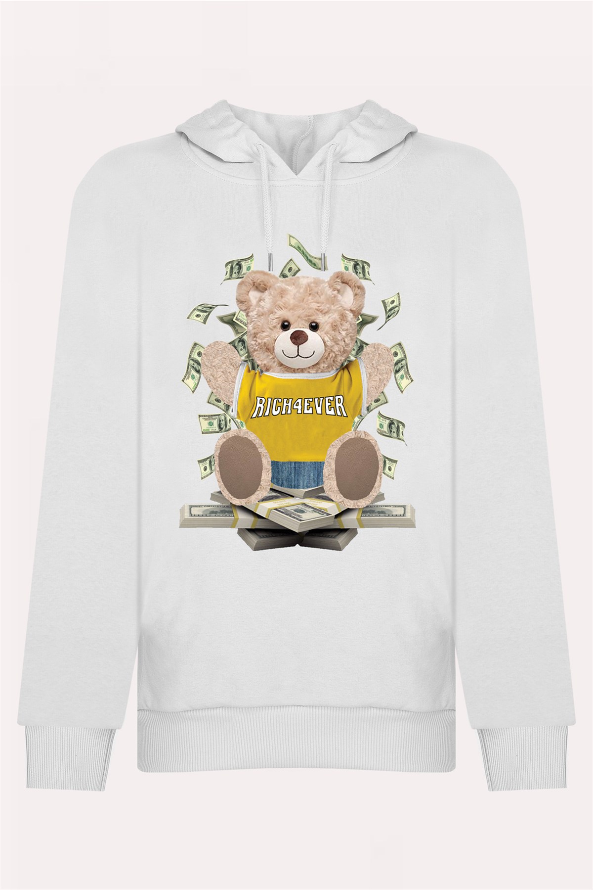 PRINTED TEDDY BEAR hoodie