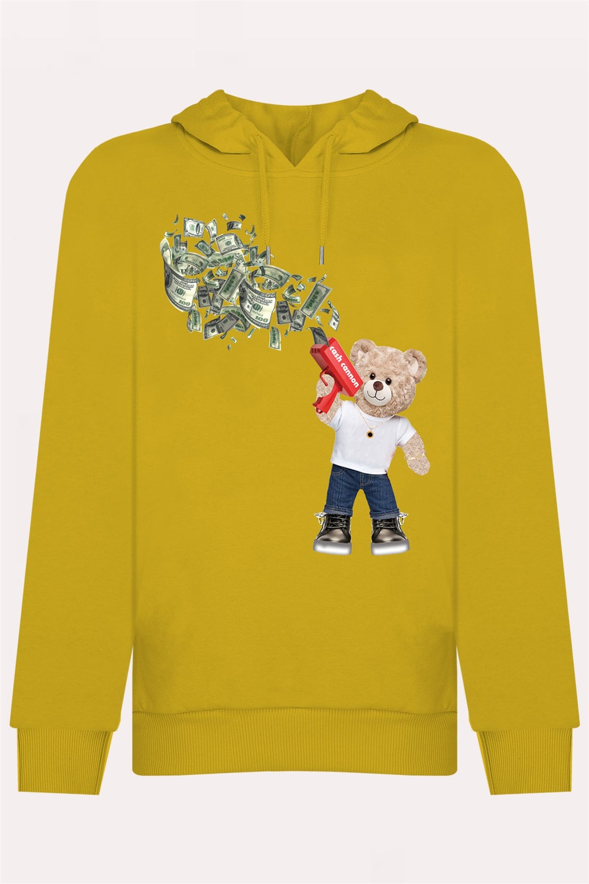 PRINTED TEDDY BEAR hoodie