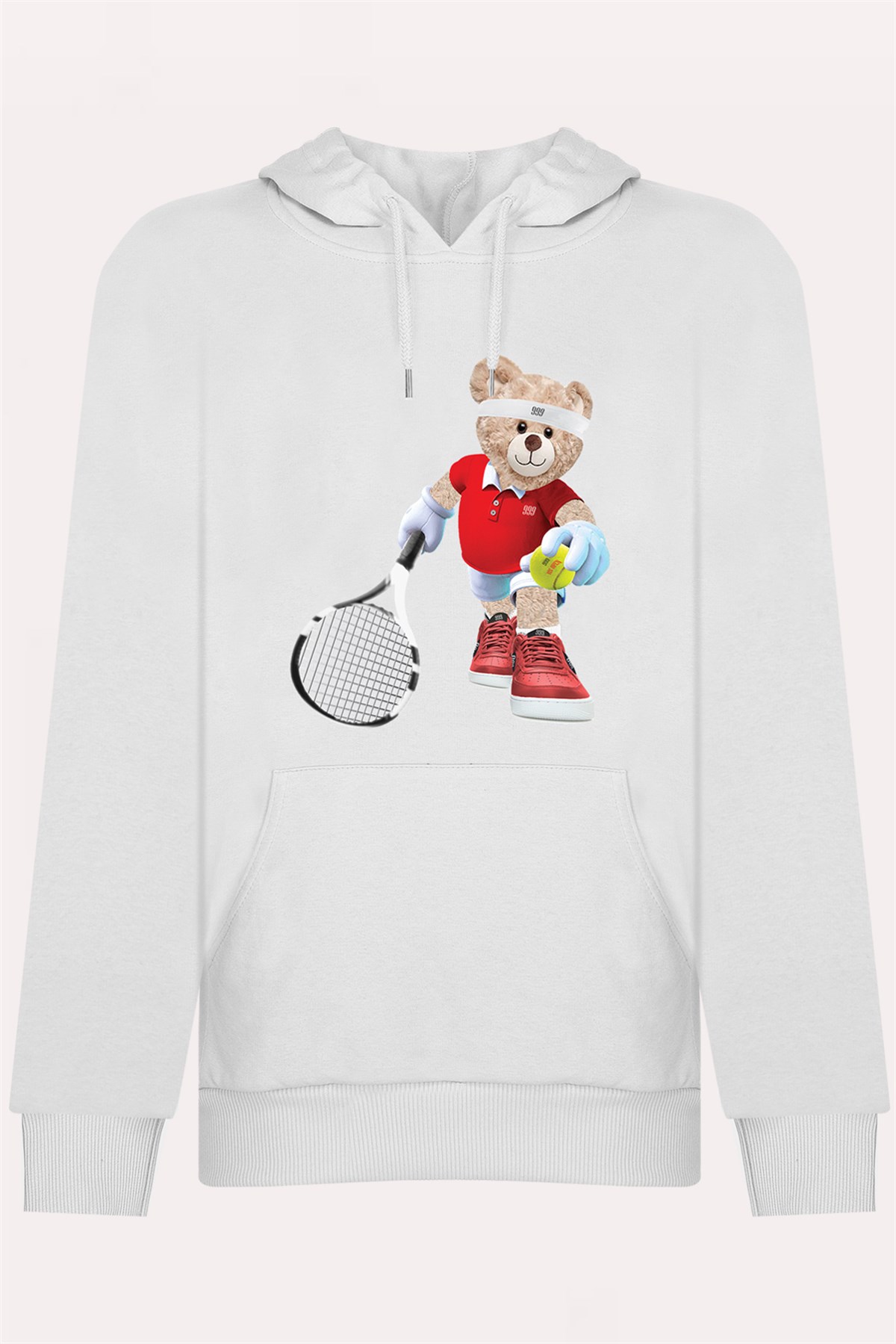 PRINTED TEDDY BEAR hoodie