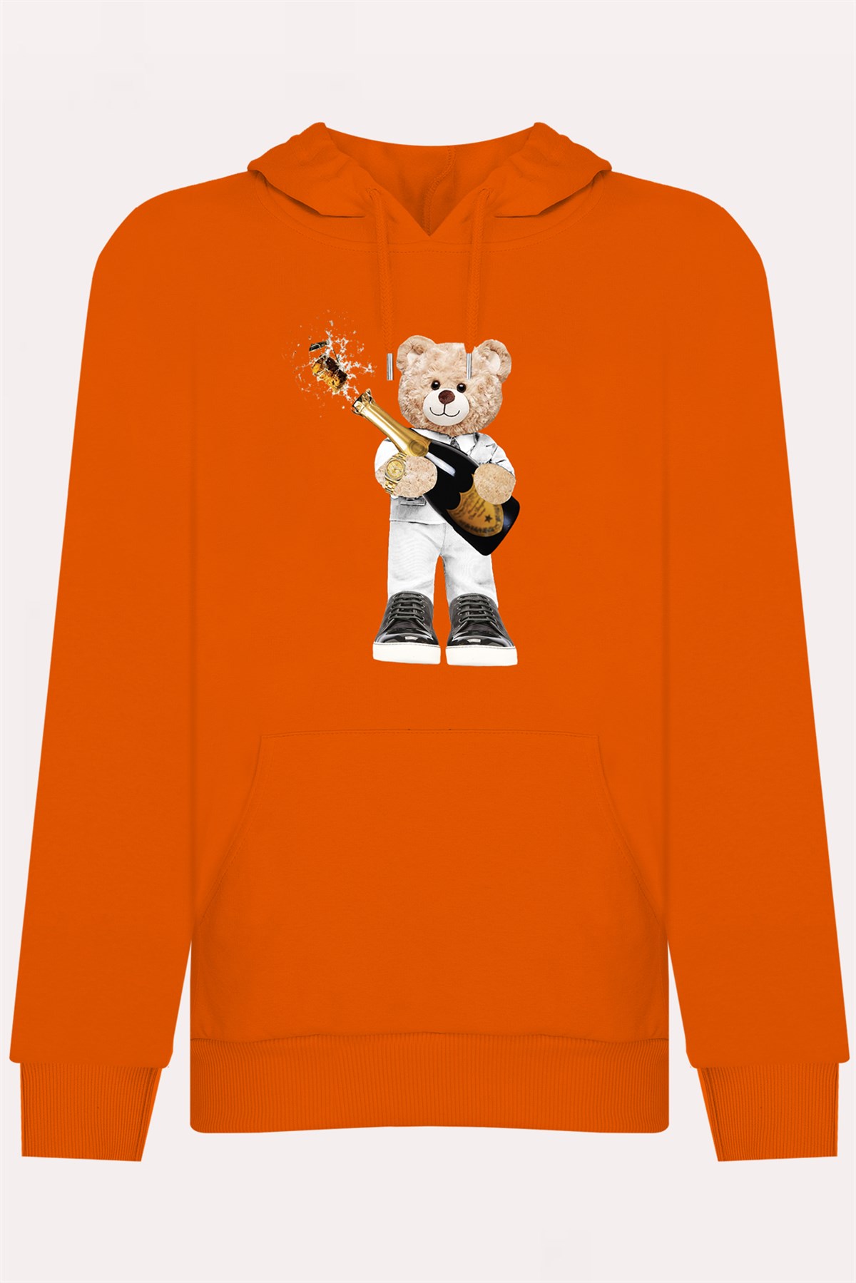 PRINTED TEDDY BEAR hoodie