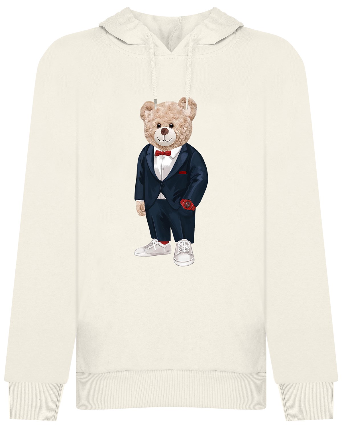 PRINTED TEDDY BEAR hoodie