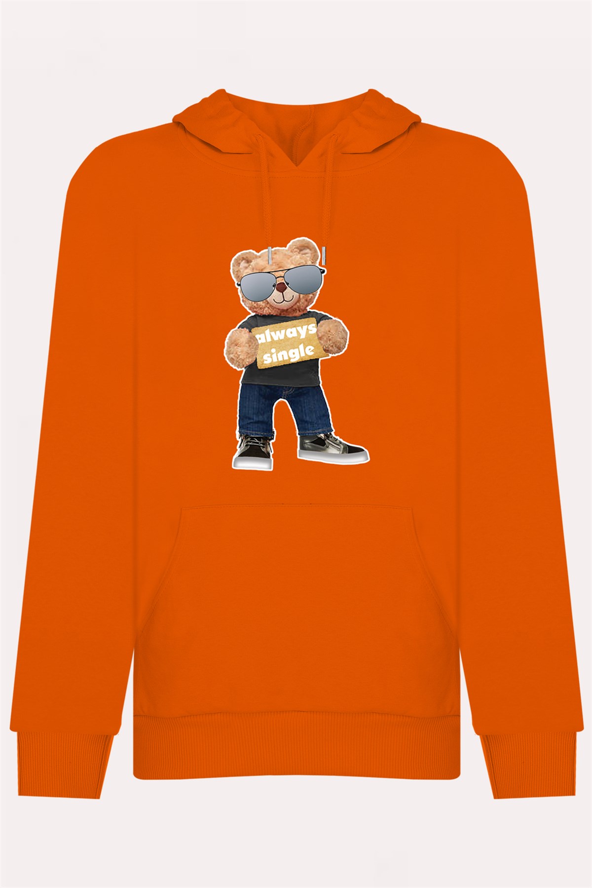 PRINTED TEDDY BEAR hoodie