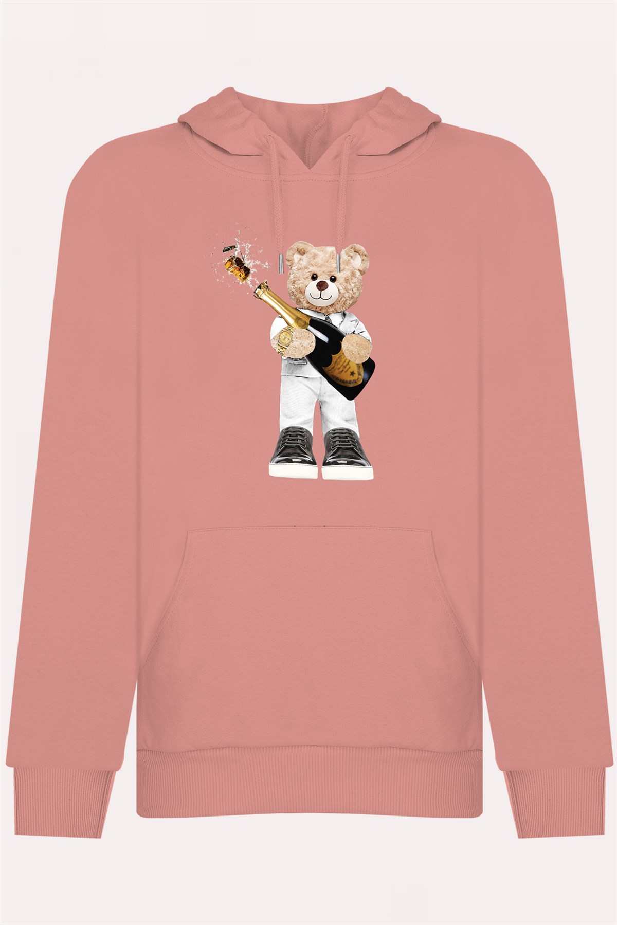 PRINTED TEDDY BEAR hoodie