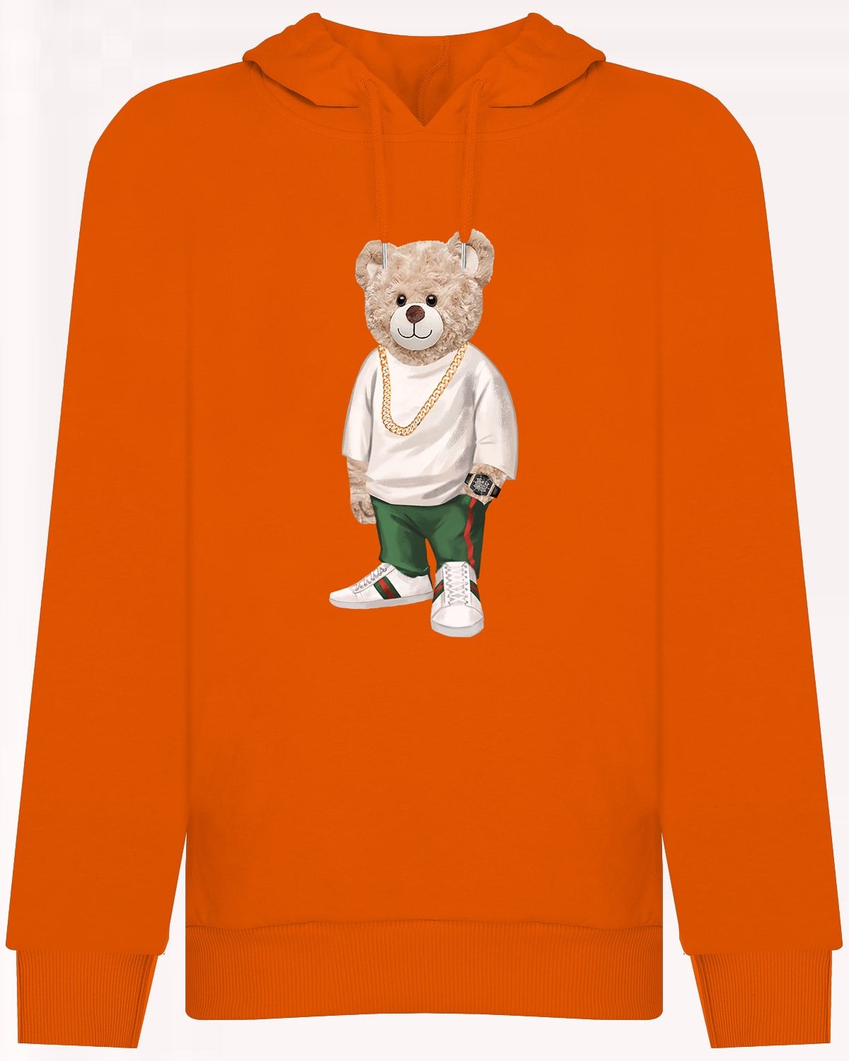 PRINTED TEDDY BEAR hoodie