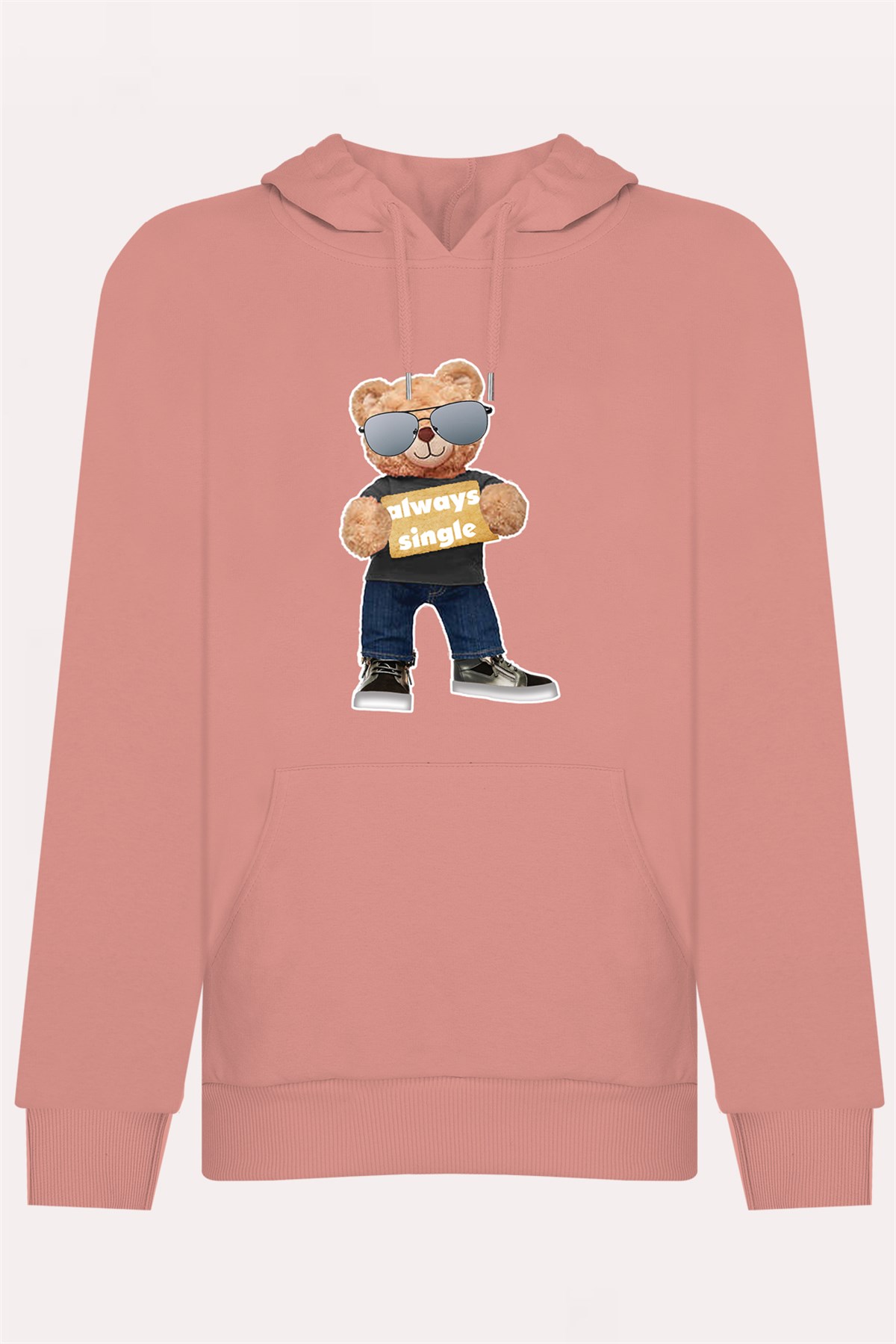 PRINTED TEDDY BEAR hoodie