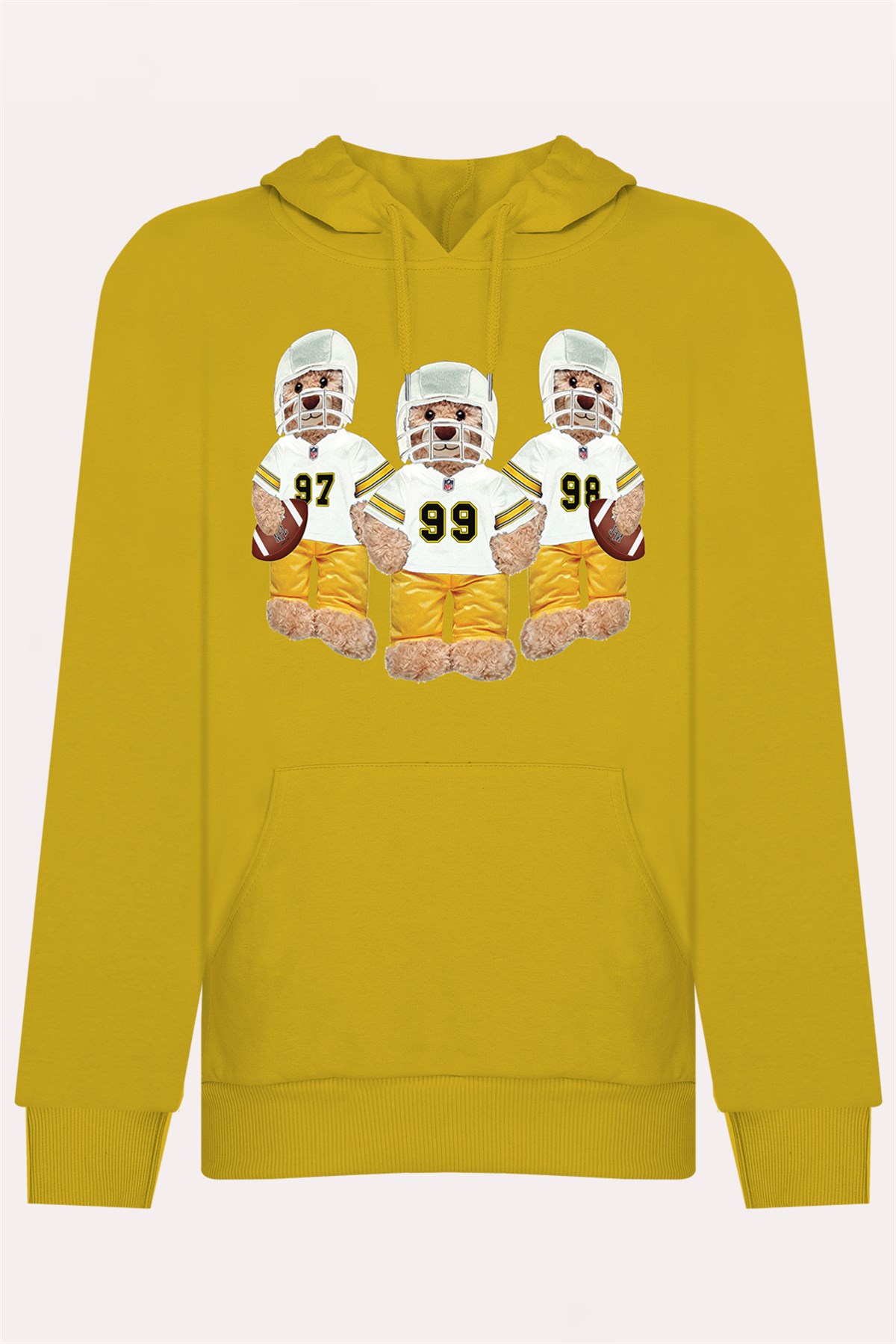 PRINTED TEDDY BEAR hoodie