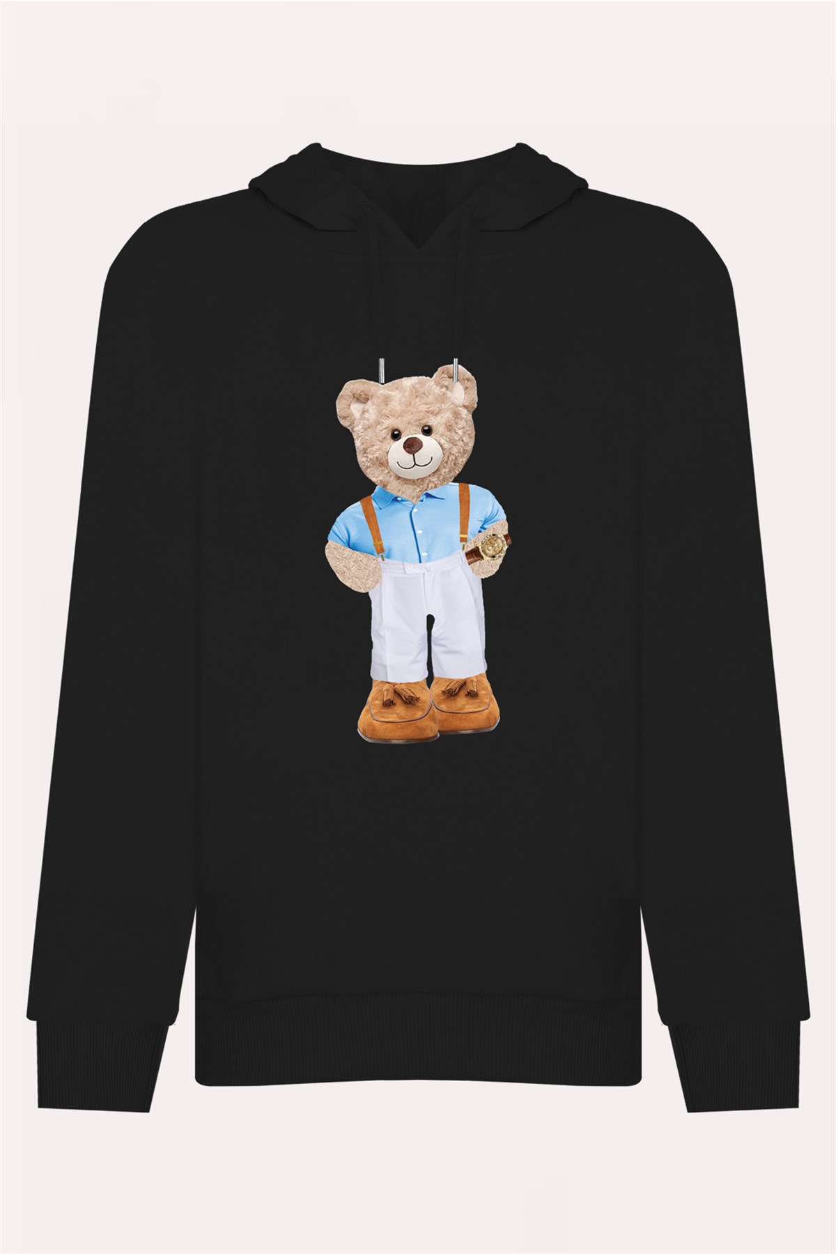 PRINTED TEDDY BEAR hoodie