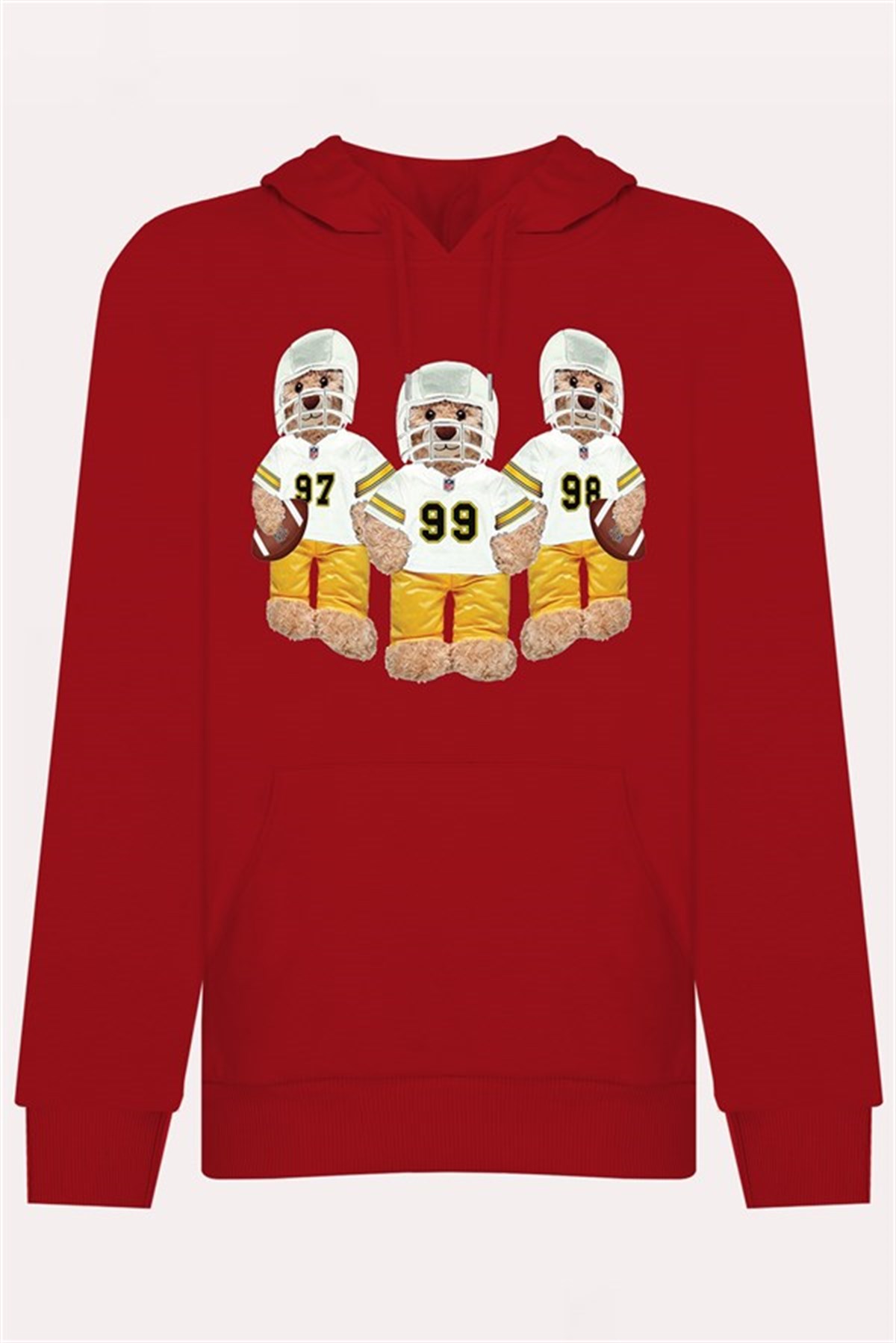 PRINTED TEDDY BEAR hoodie