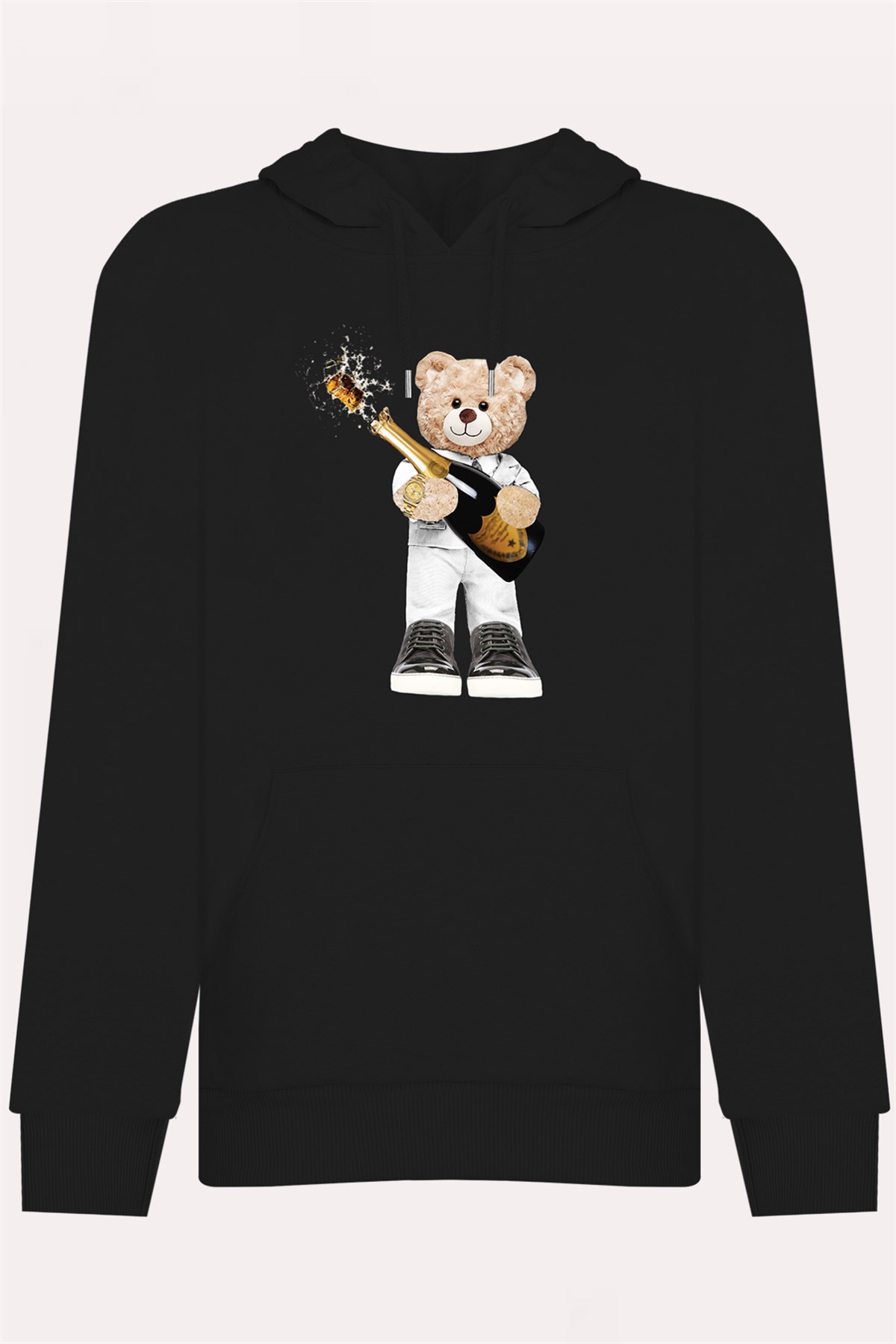 PRINTED TEDDY BEAR hoodie