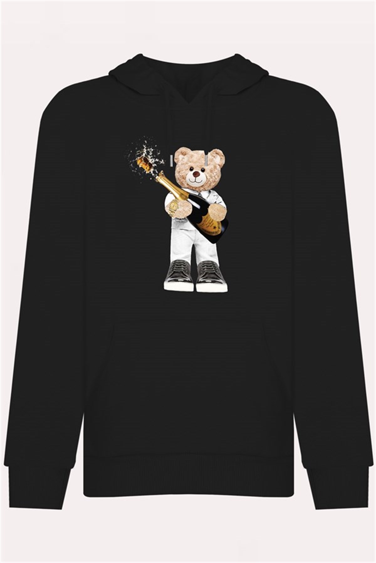 PRINTED TEDDY BEAR hoodie