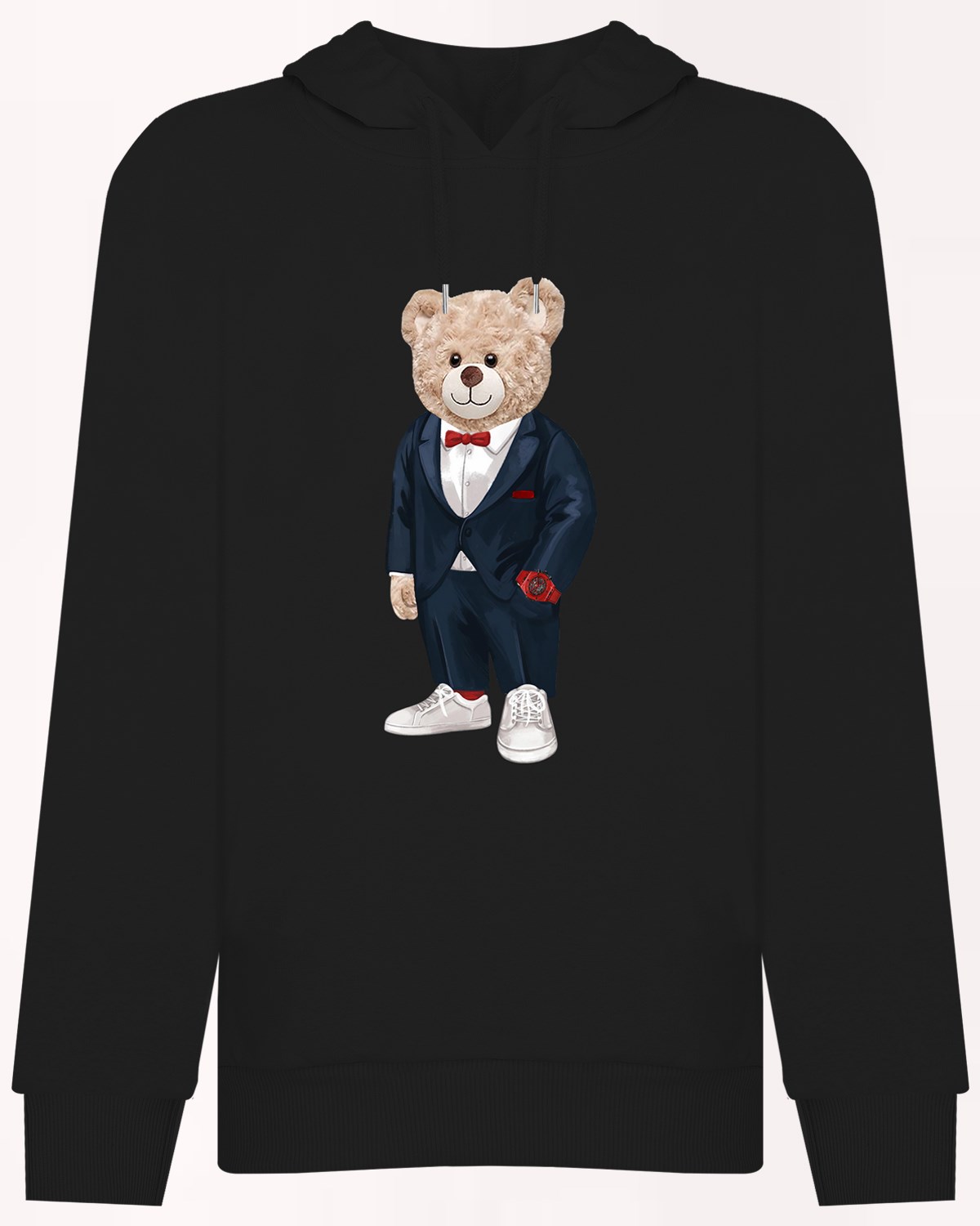 PRINTED TEDDY BEAR hoodie