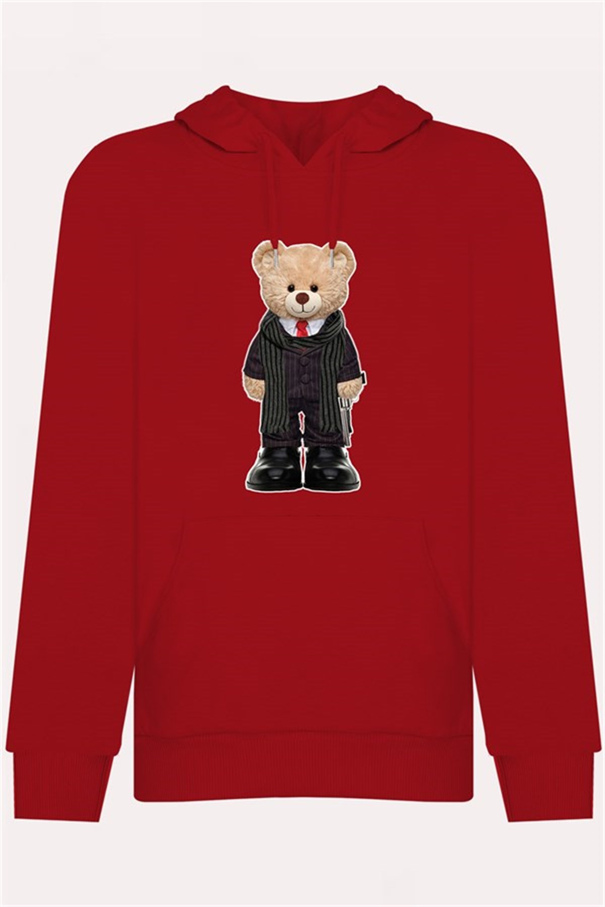 PRINTED TEDDY BEAR hoodie
