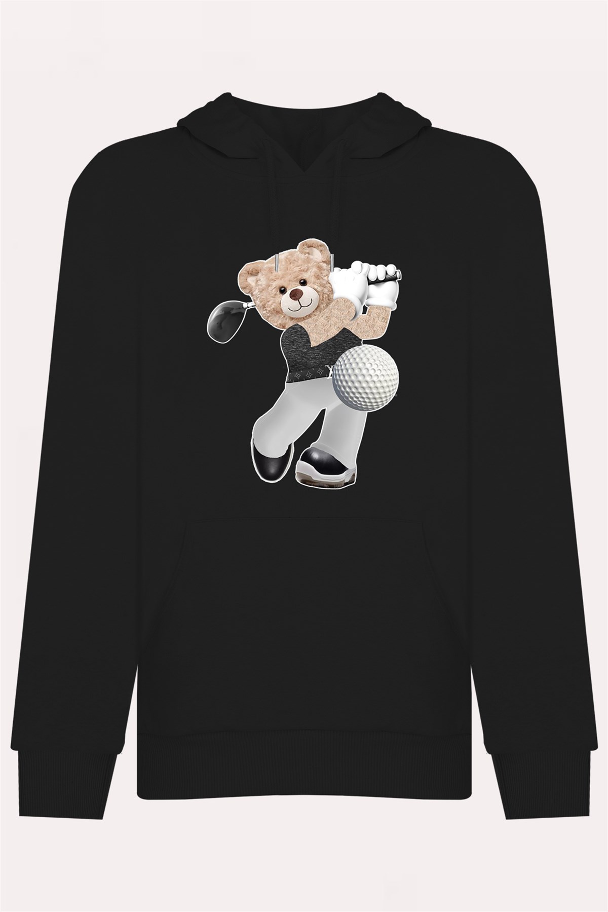 PRINTED TEDDY BEAR hoodie