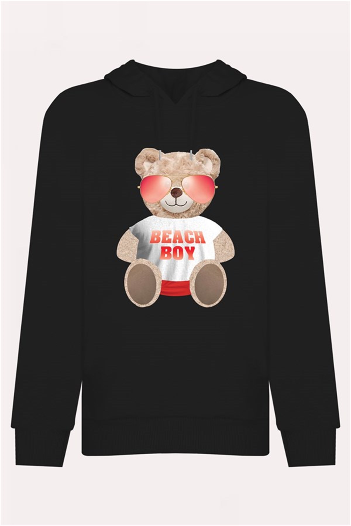 PRINTED TEDDY BEAR hoodie