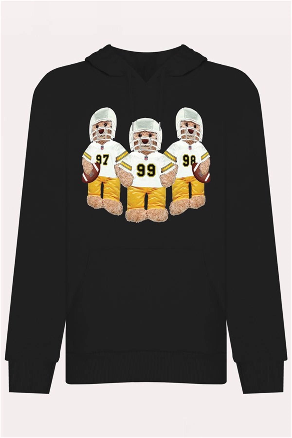 PRINTED TEDDY BEAR hoodie